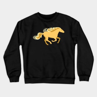 Golden Stallion Crewneck Sweatshirt